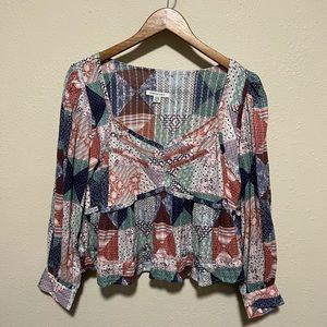 American Eagle | S | Multi Plaid